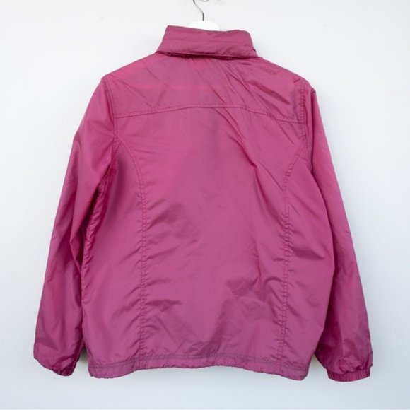 L.L. BEAN Pink Windbreaker with Hood - Picture 4 of 10